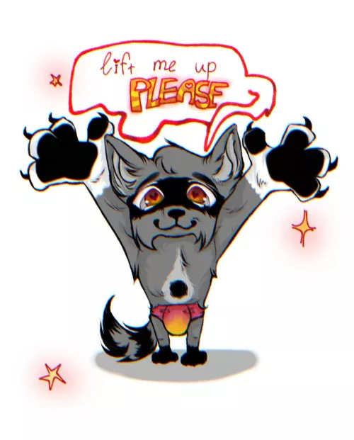 Lift me up (by Boooble, commissions are opened. My bio)