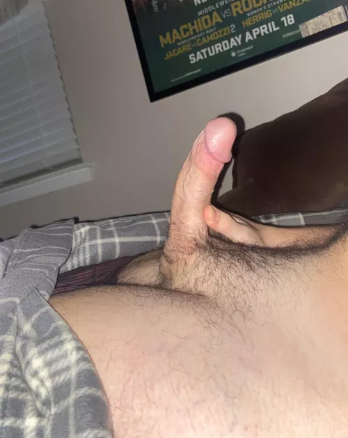 Little hairy, pretty veiny, really hard