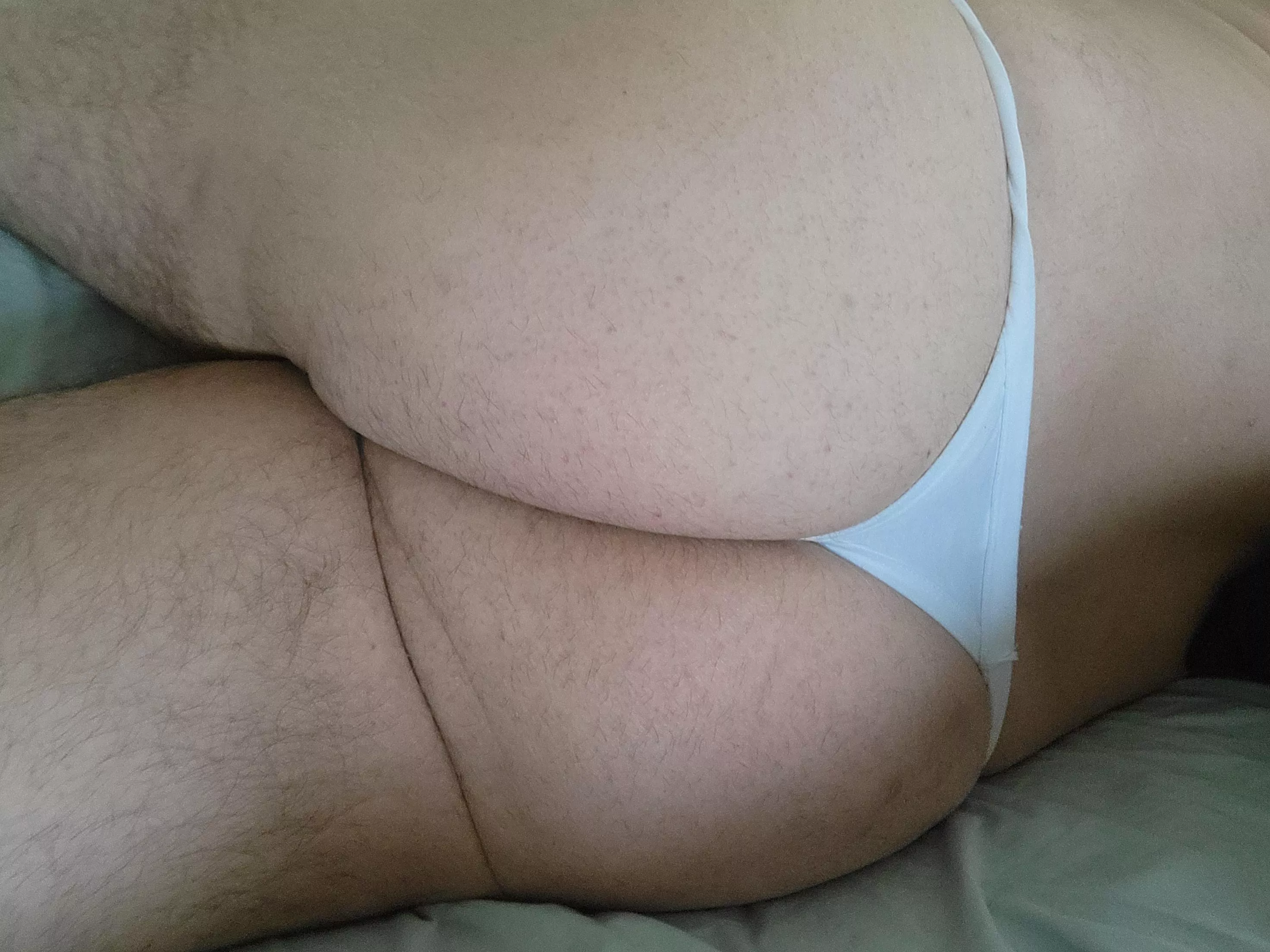 Love a white thong