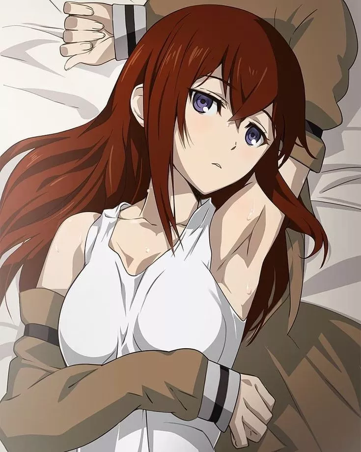 Makise kurisu armpits