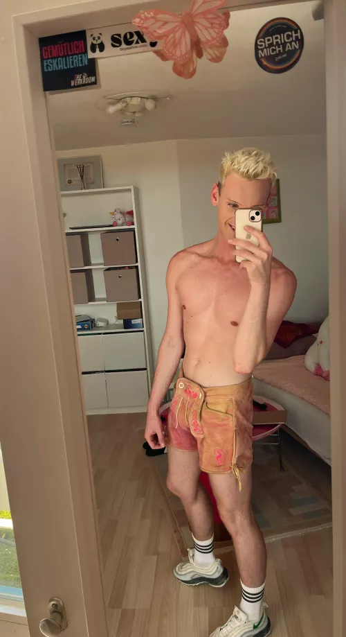 Might as well take the shorts off...right?