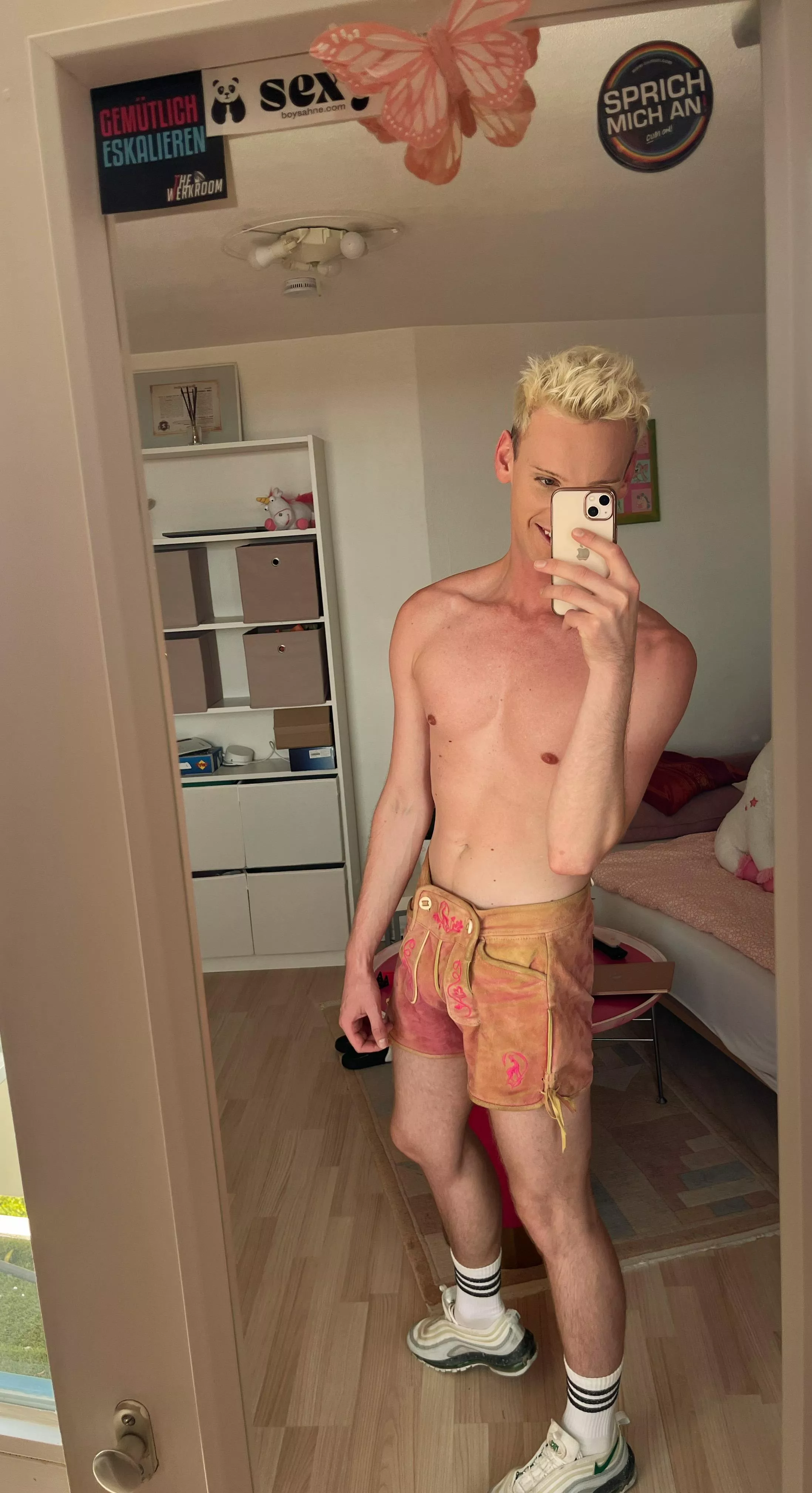 Might as well take the shorts off...right?