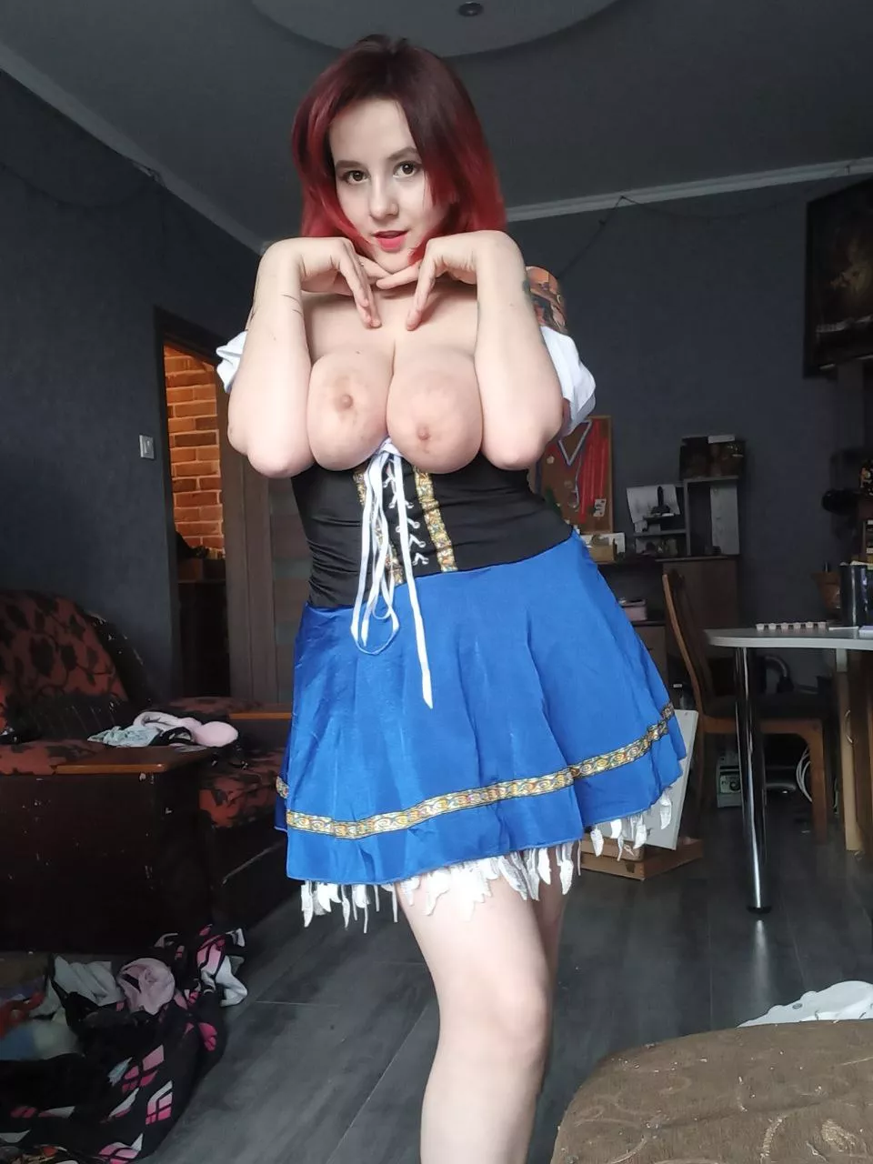 My boobs look so sexy without clothes on