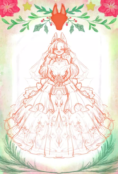 My daughter “Scarlet’s” wedding dress