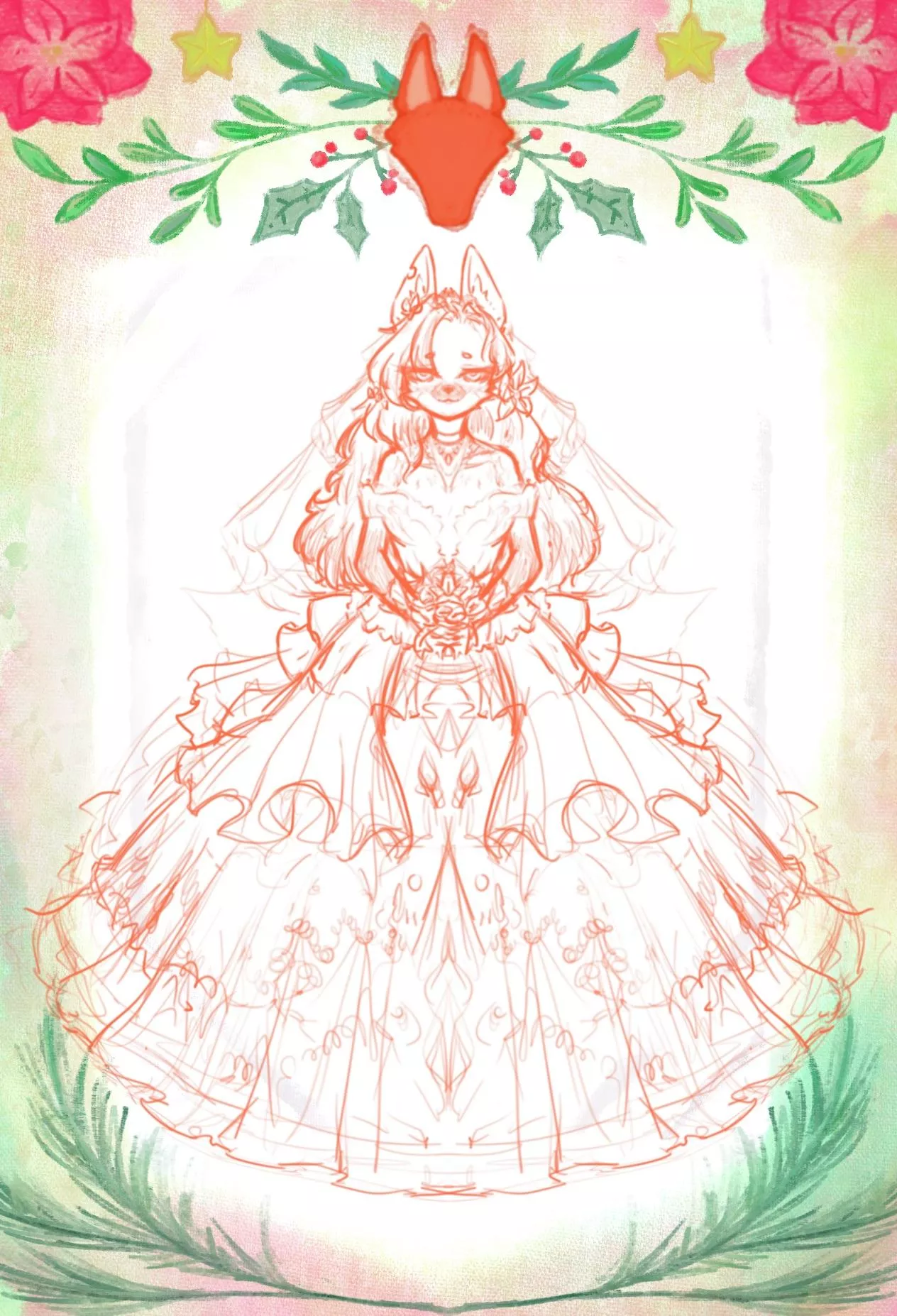 My daughter “Scarlet’s” wedding dress