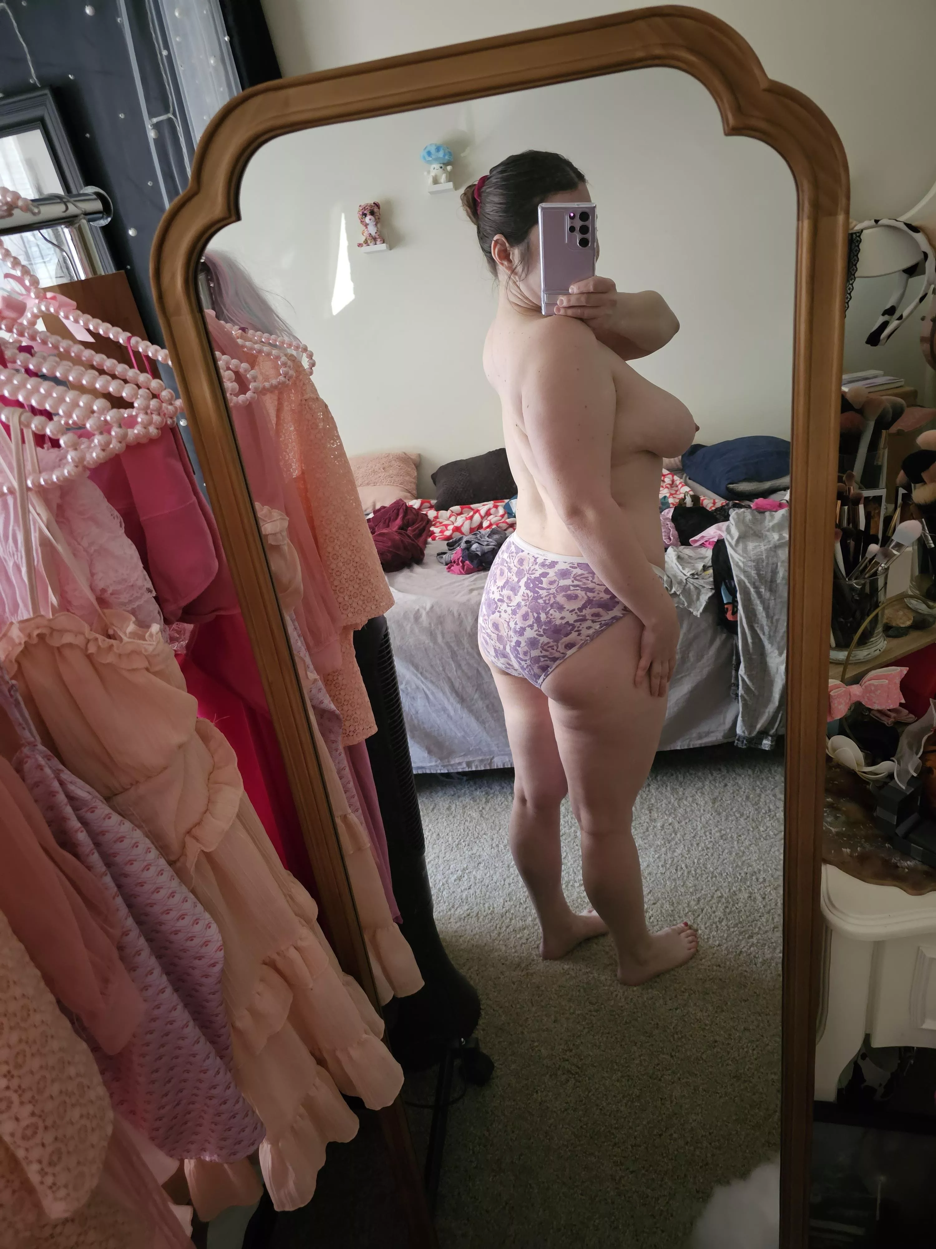 My favorite floral full back panties