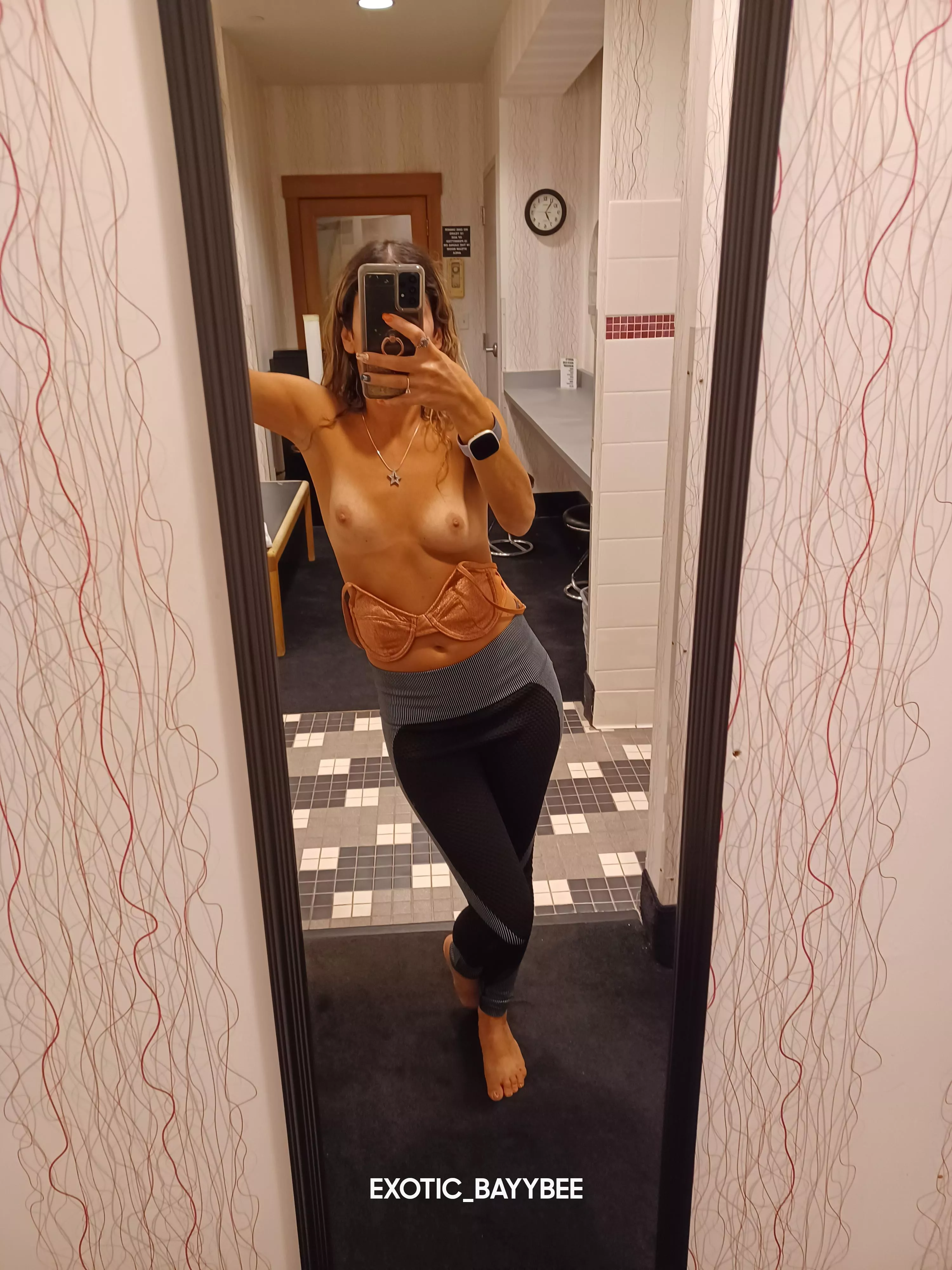 My tits like to be out and about