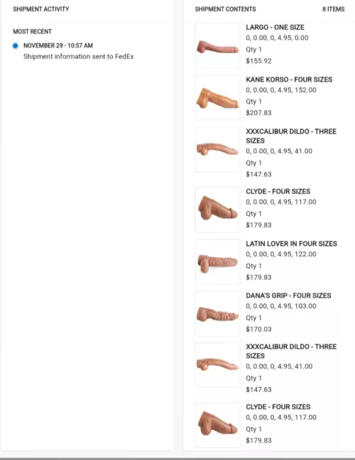 Oh Whoops. Got tempted by the 30% off code at Mr. Hankeys and went crazy