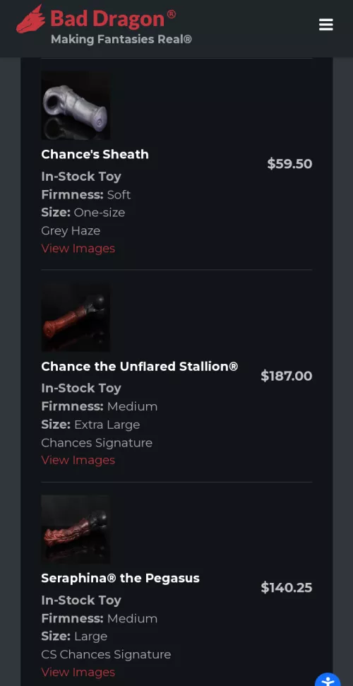 Ordered my first Bad Dragon toys!