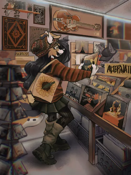 Record Shop Find (by @fanghaunt)