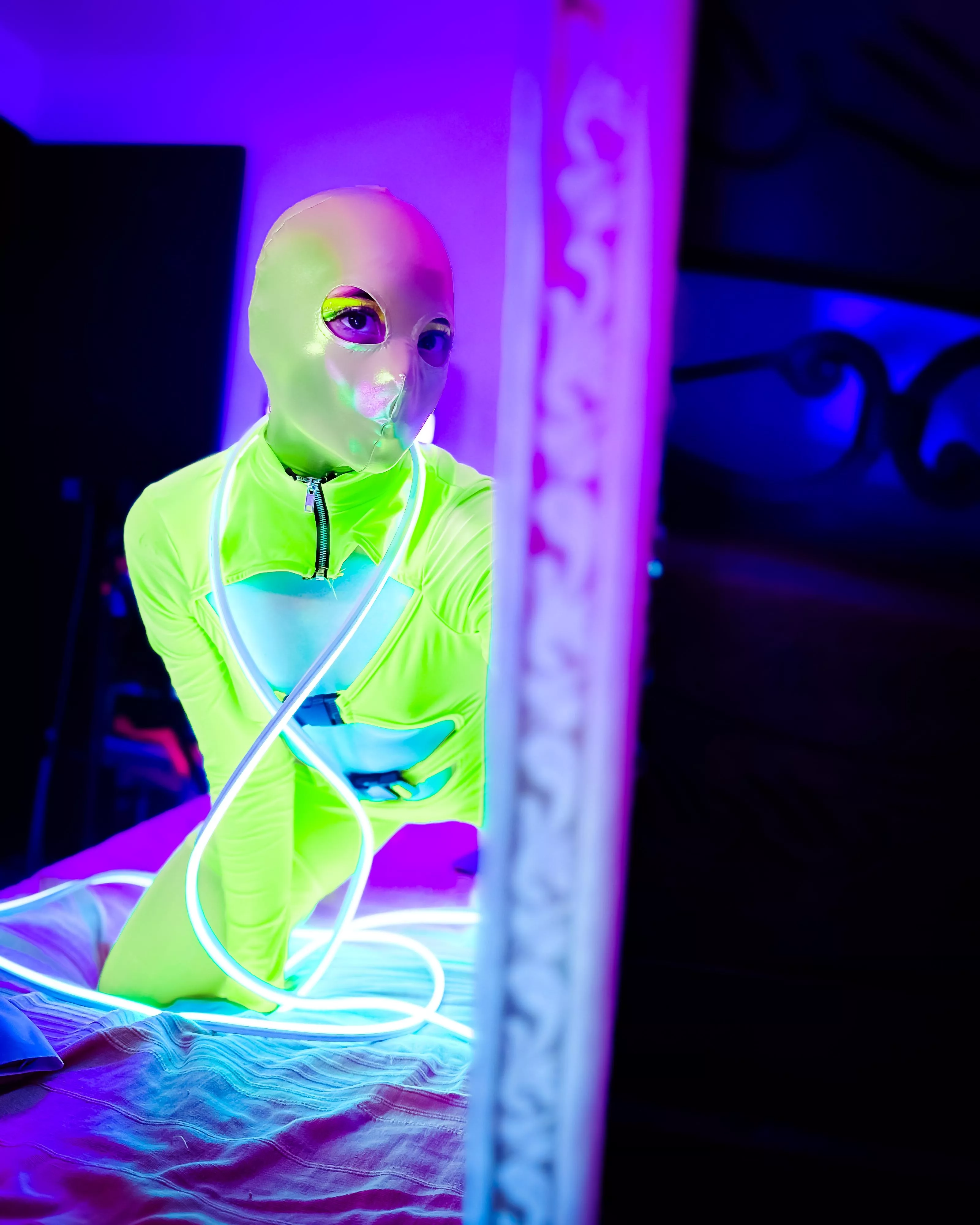 Shining through the night