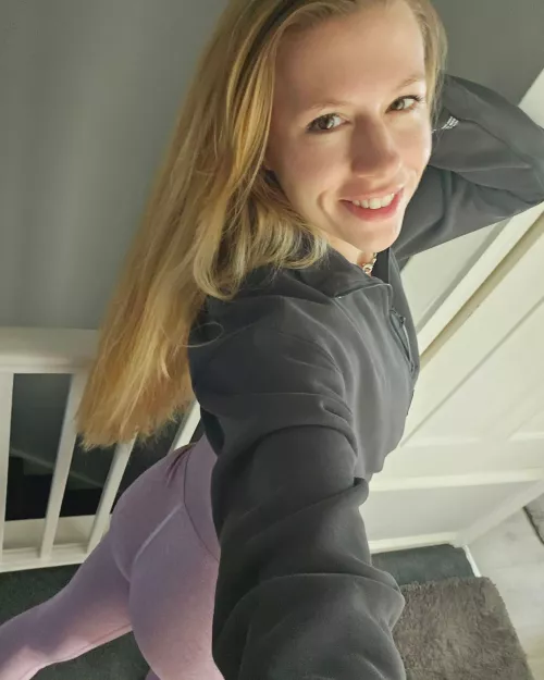 Smiling after the workout