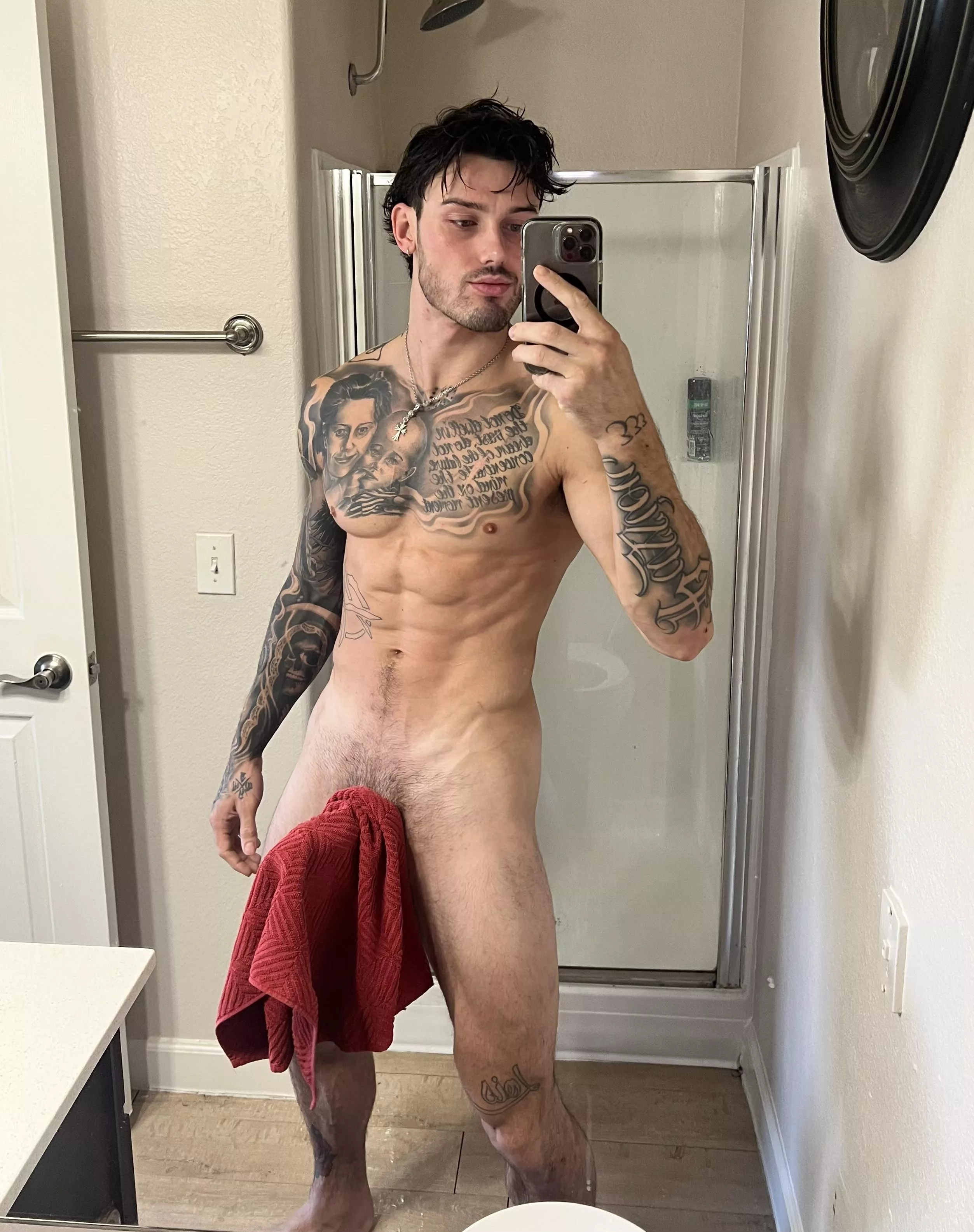 Standing at attention