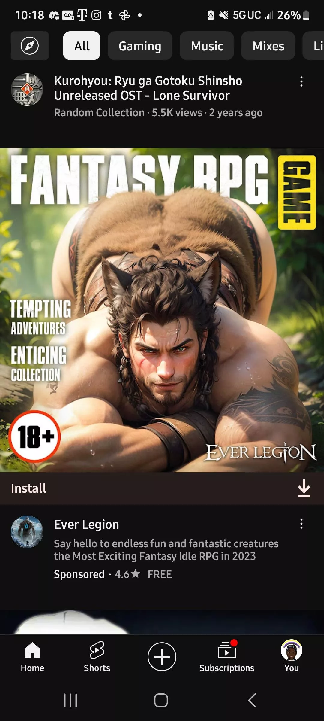 This Ever legion ad has me bricked.