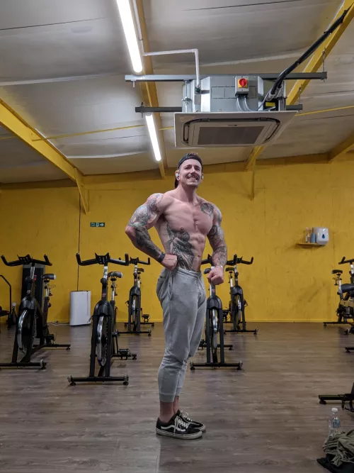 Those grey pants though