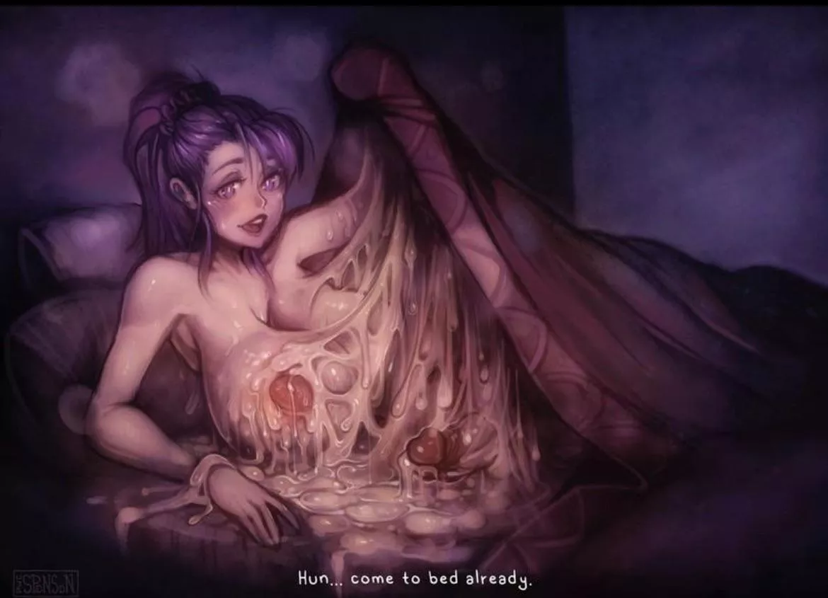 Time to get in mommies warm bed