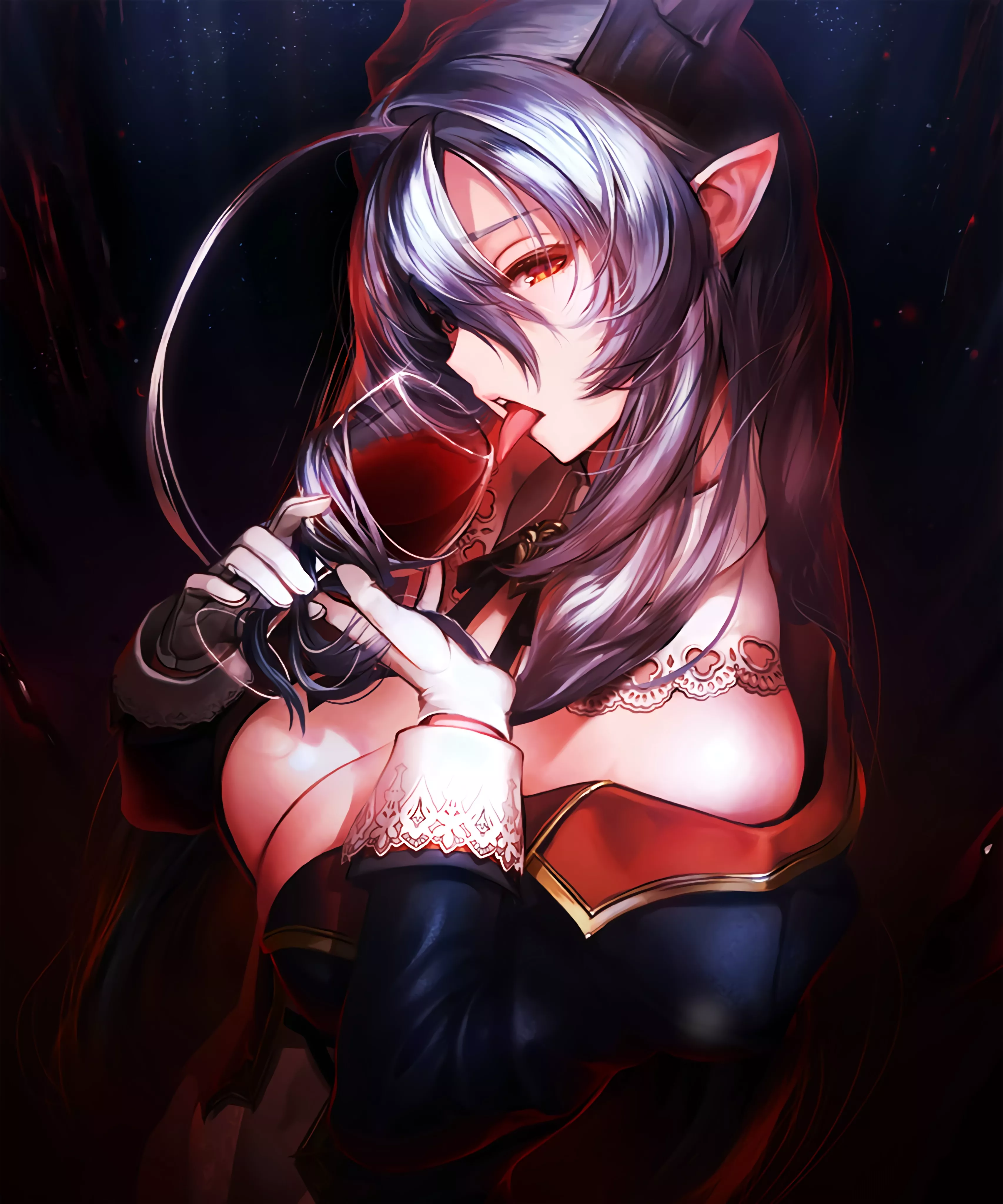 Wanna taste this wine? Delicious...