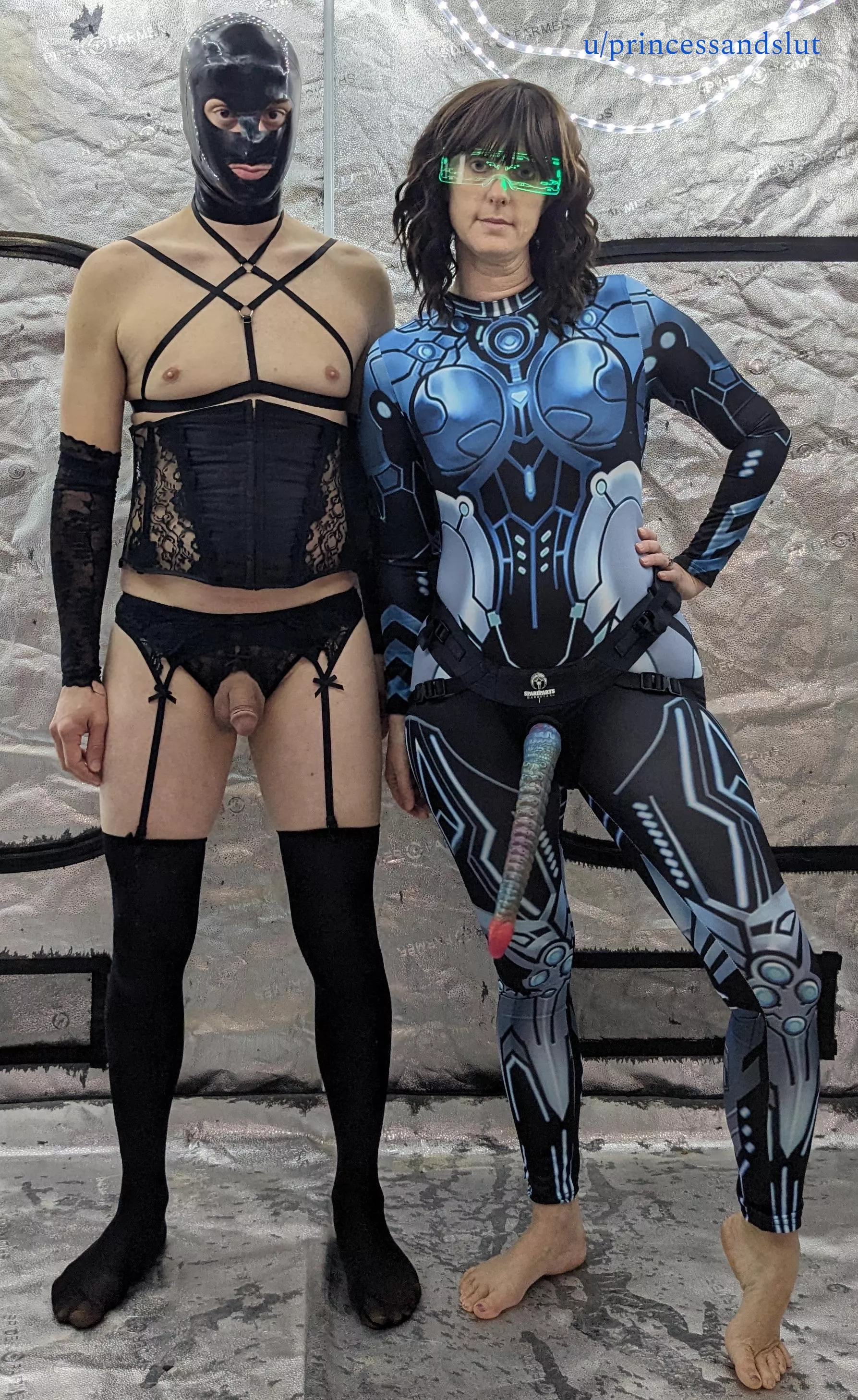 We are the Femdomi. We will feminize your males and make you serve our superior cocks. Resistance is futile. [domme]