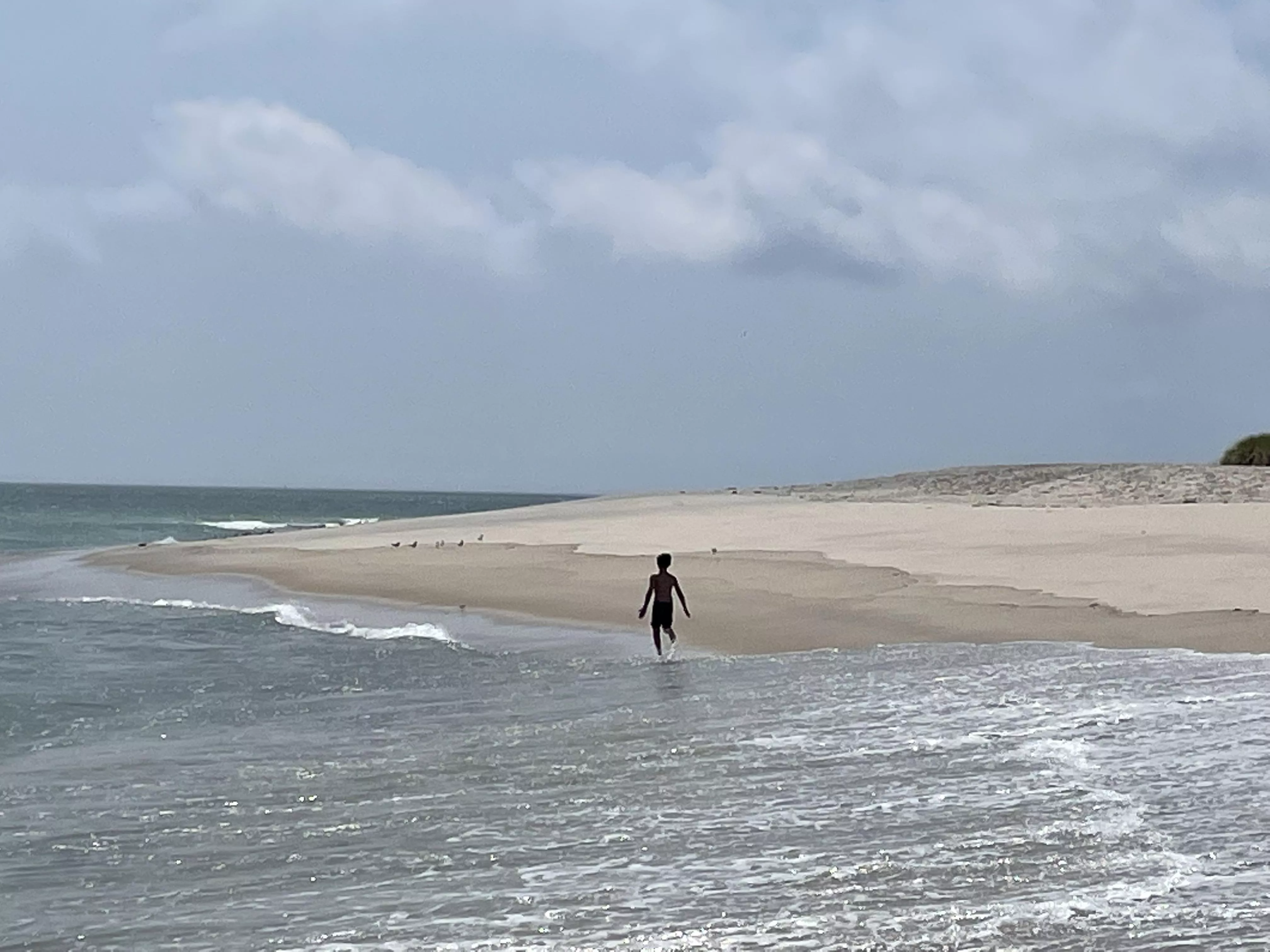 We had it nearly all to ourselves (late summer in Chatham, MA)