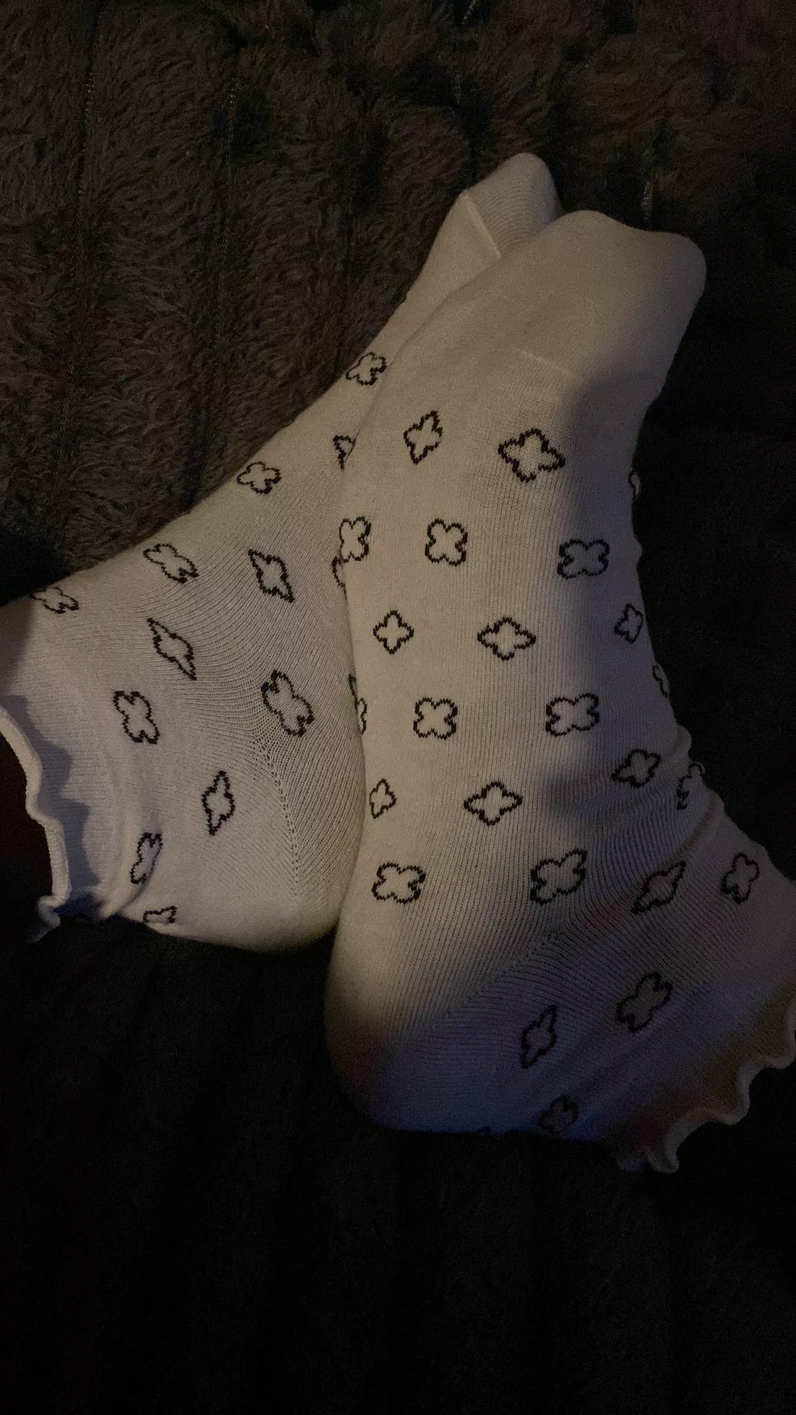 What about my new socks? (F)