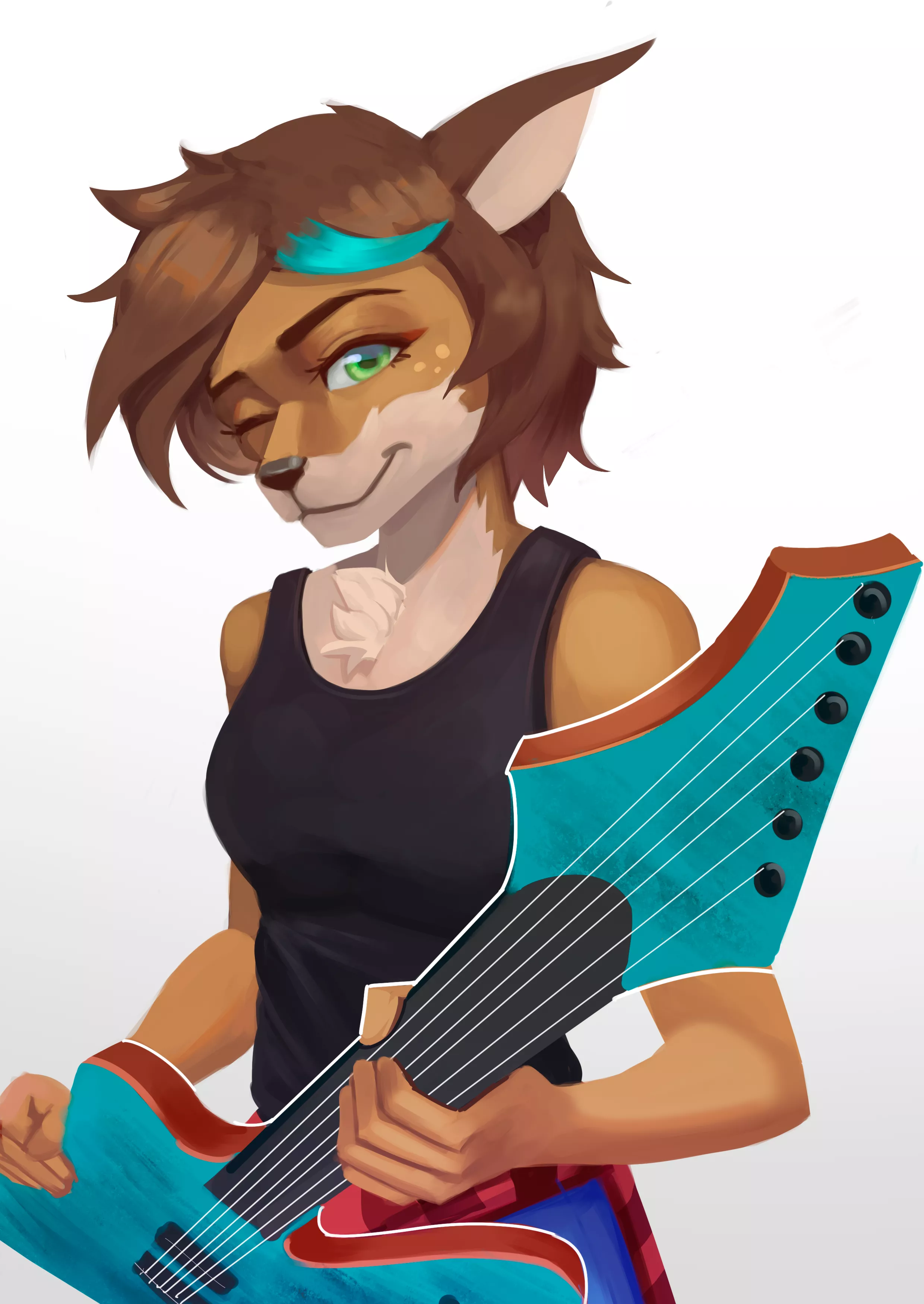 What do you think of this rock star?? that was another commission