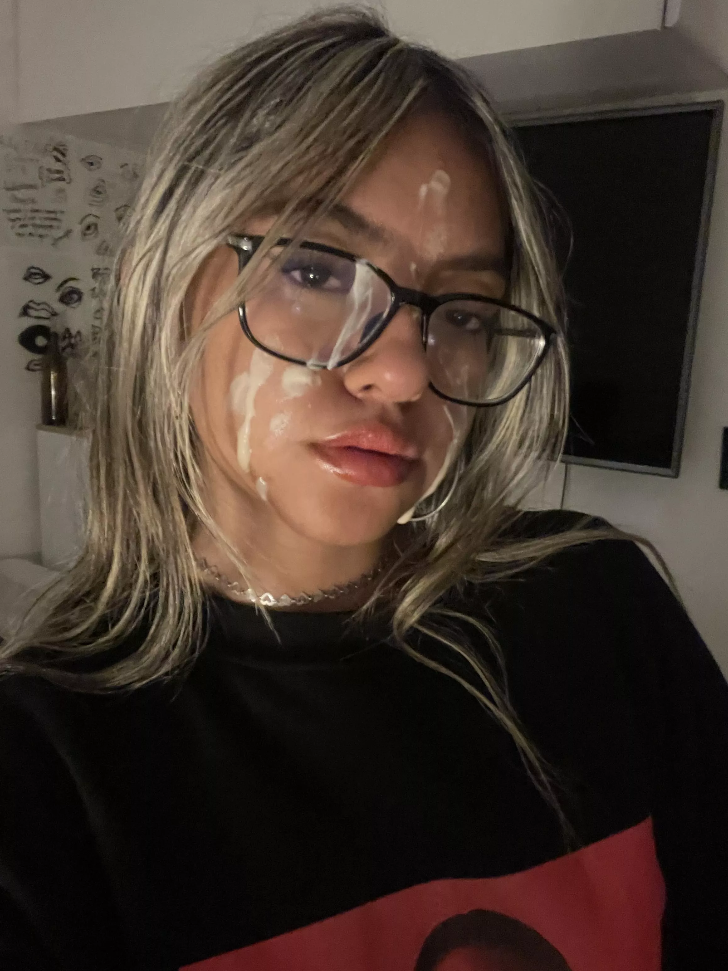 When I'm a good girl I get face cream