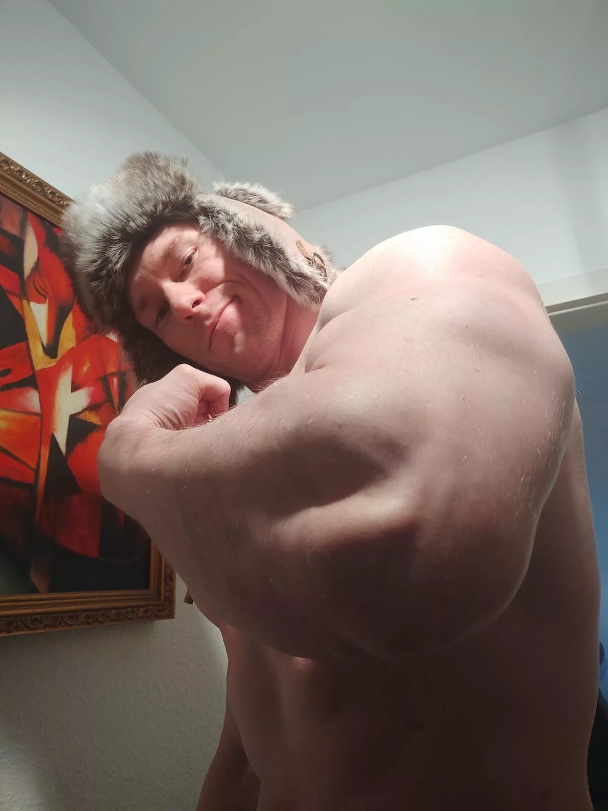 Winter hat. Winter bulk.