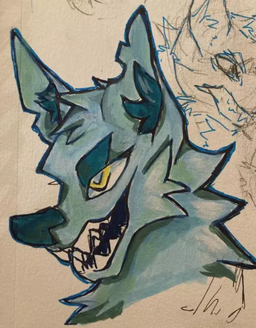 Wolf Doodle :) (OC)