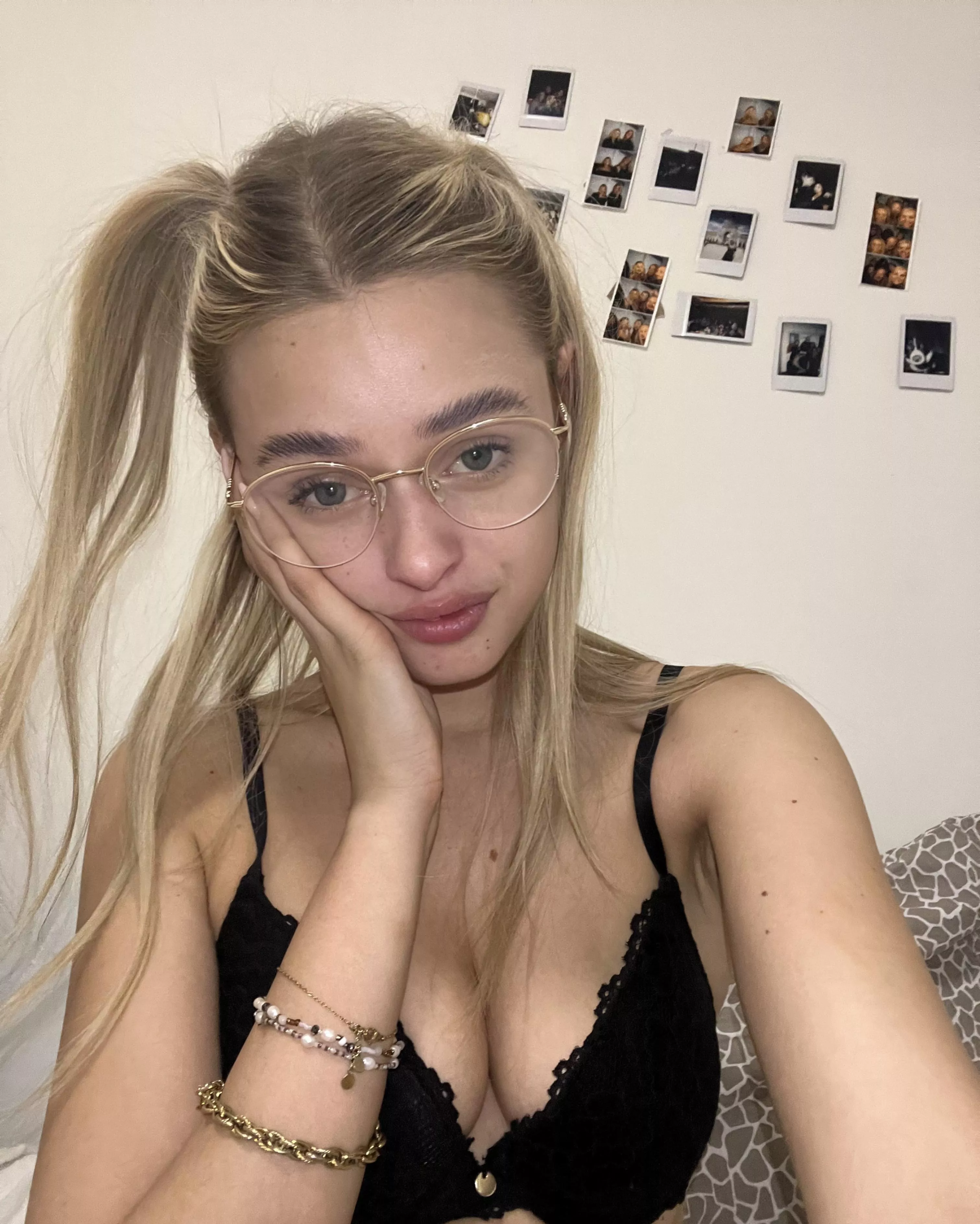 You have to pick, creampie or on my glasses?