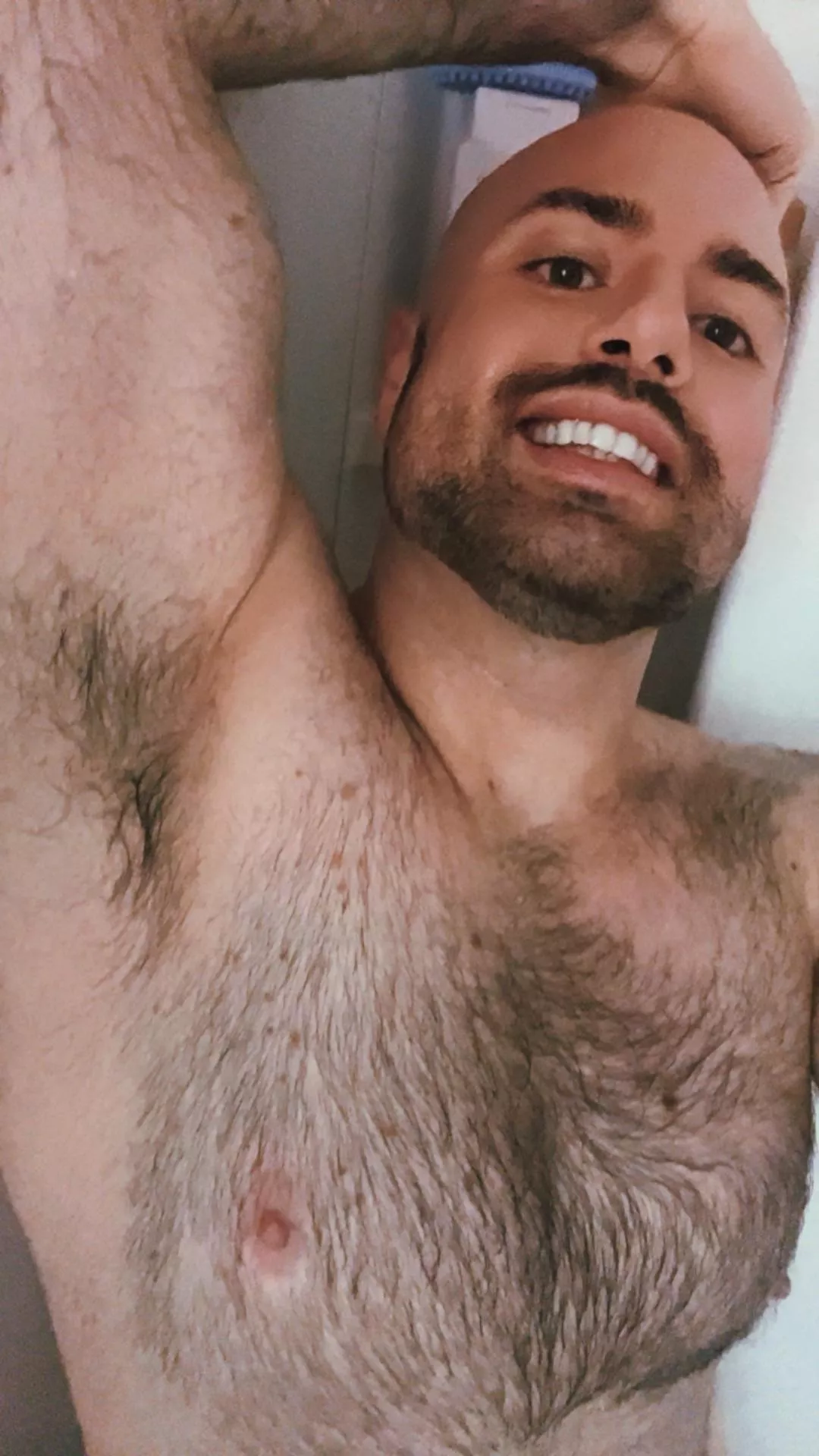 [31] Hot shower after a long day of being sick.