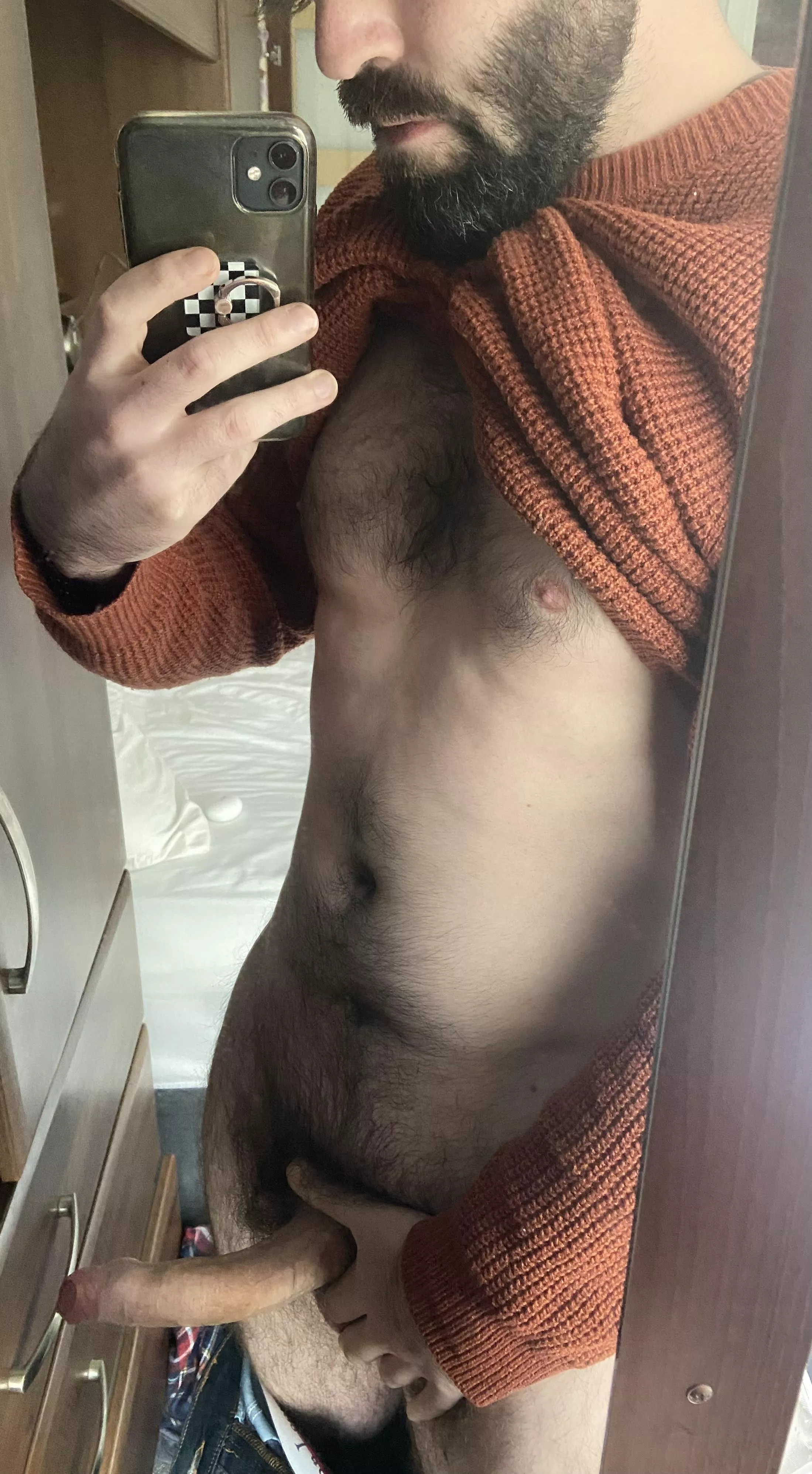 A sneak peak of my Irish chest hair in this one