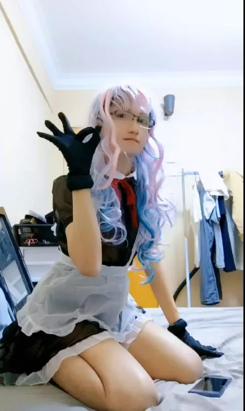 All you ever need is a maid dress :3