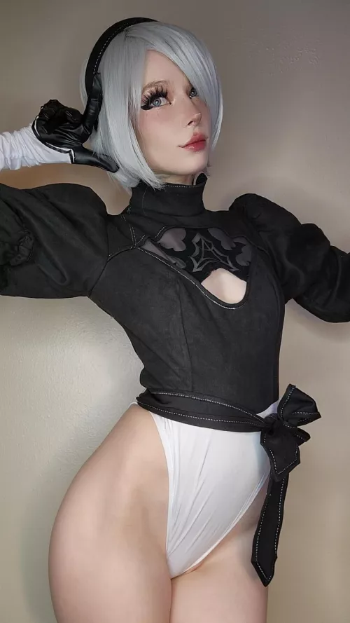 Another shot from my 2B cosplay (LolaLovegood)