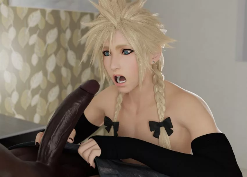 Are ...are you kidding me? You're like... three of me?! Fuck, I need that in my throat! Please let me suck it daddy! (Roriori)