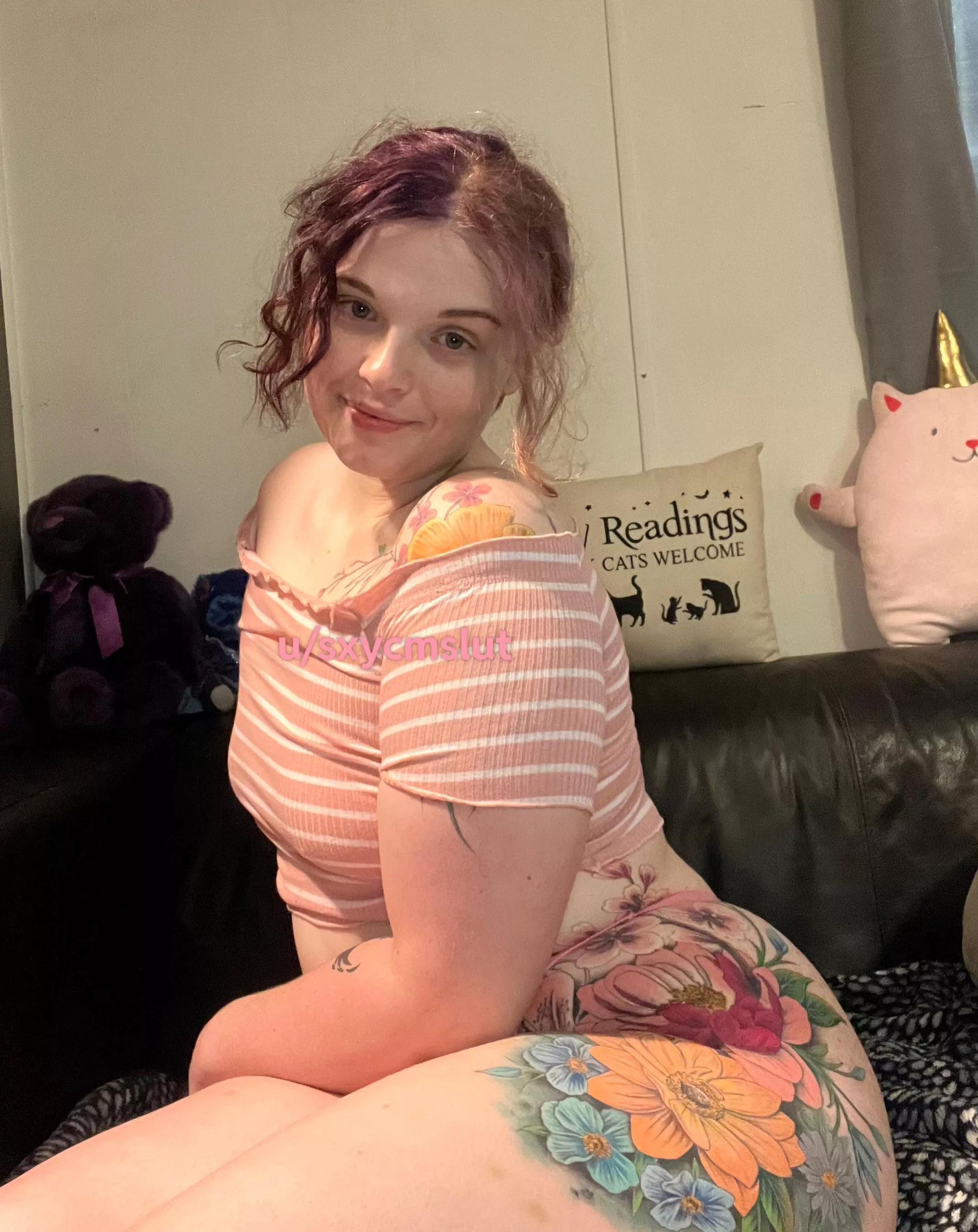 Bra off, pants off ;)