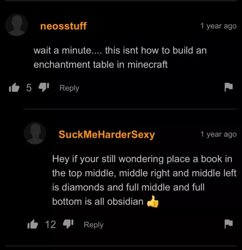 Bro forgot how to make an enchantment table