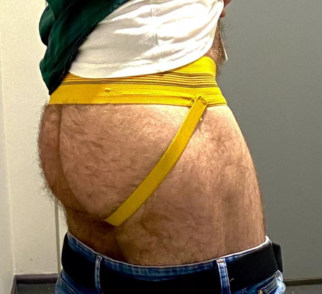 Does anyone else get off from wearing a jock under their work clothes?