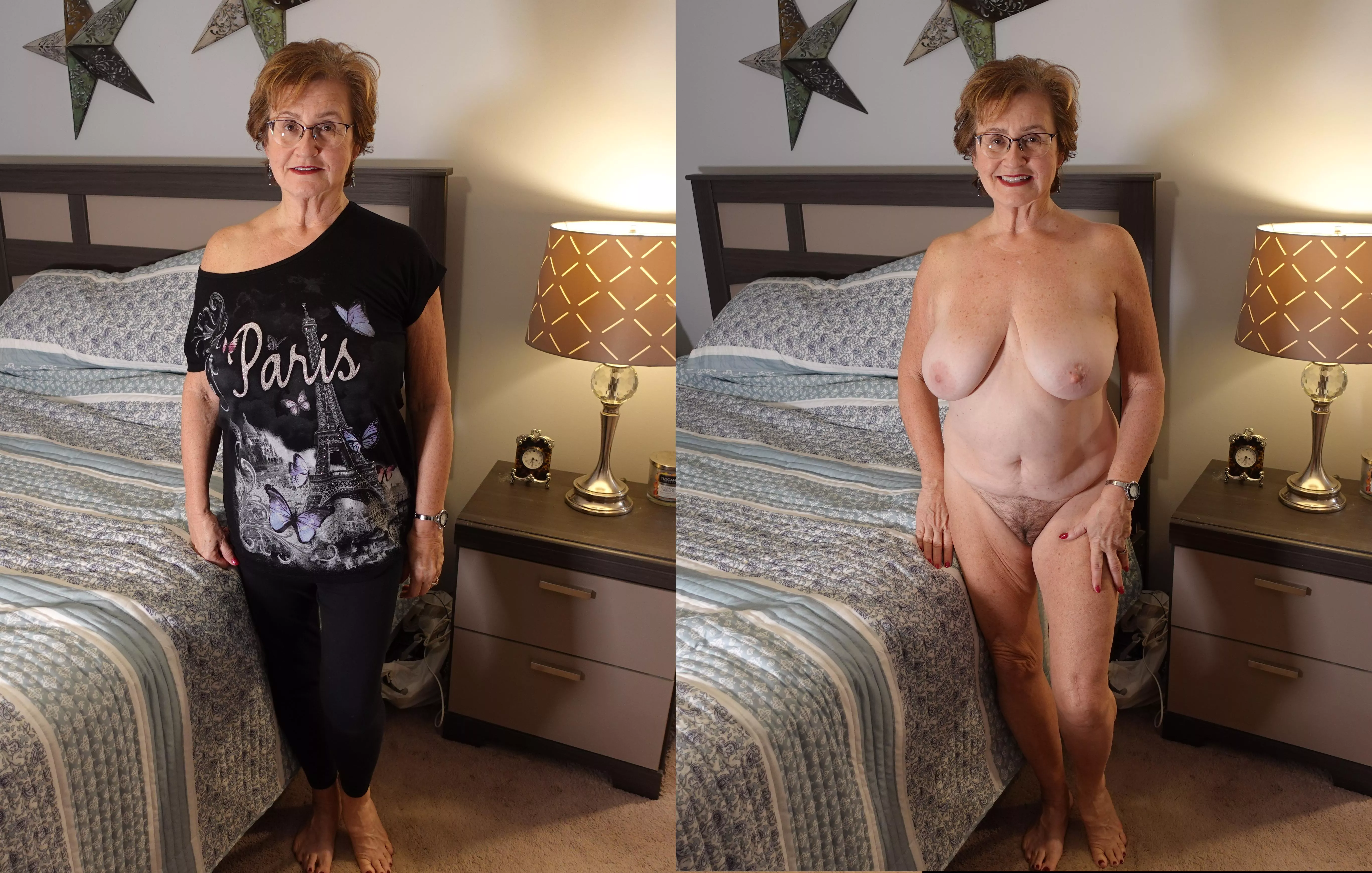 Dressed or Undressed? (68yo)