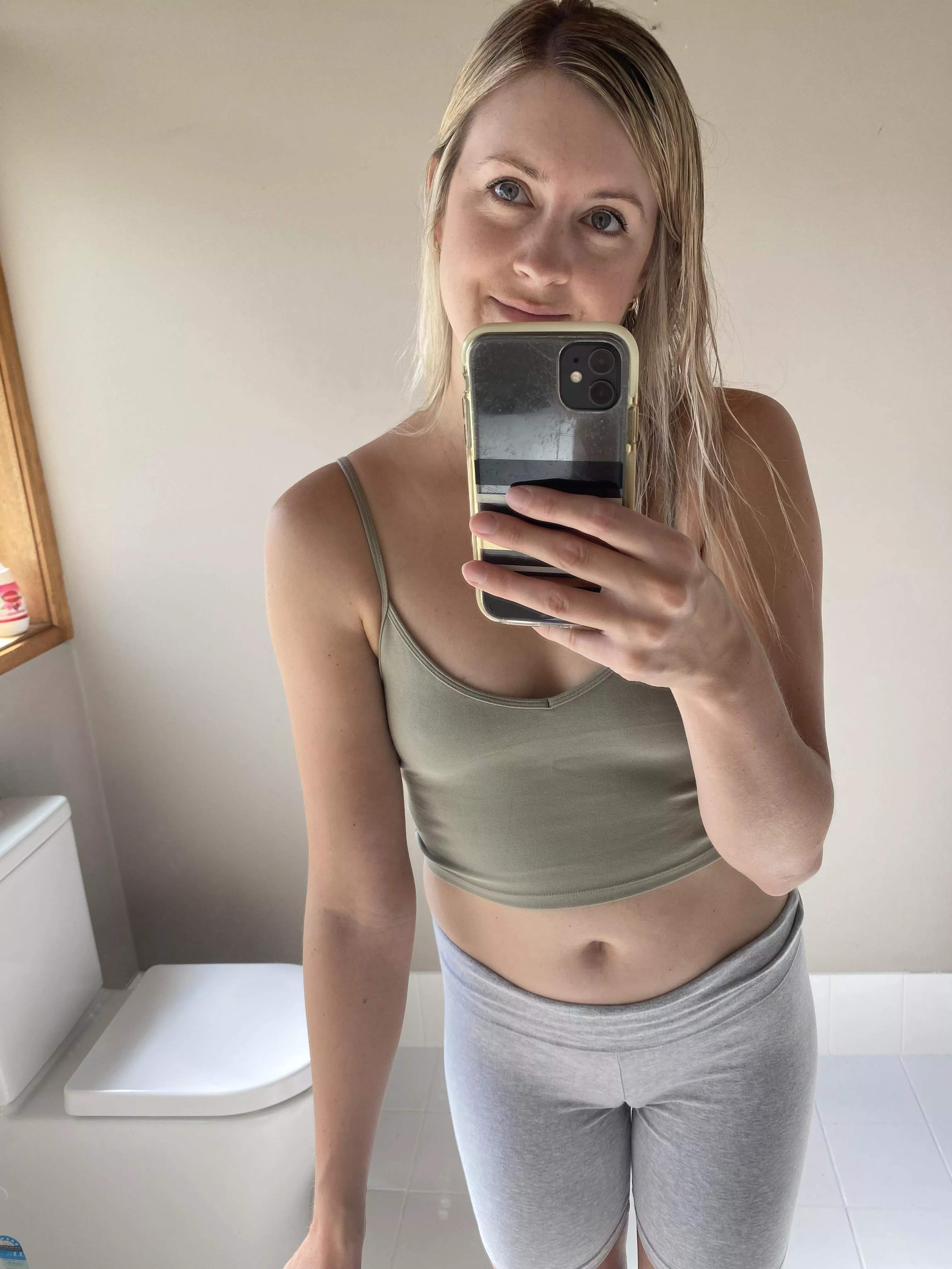 Fresh out of the shower