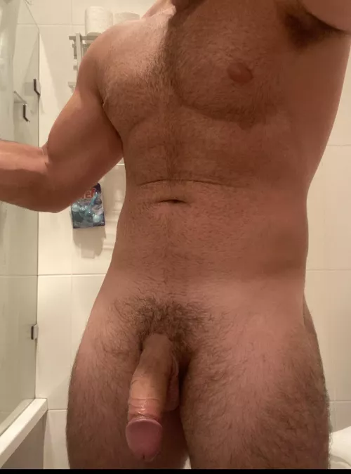 Fully flaccid and still 6 inches