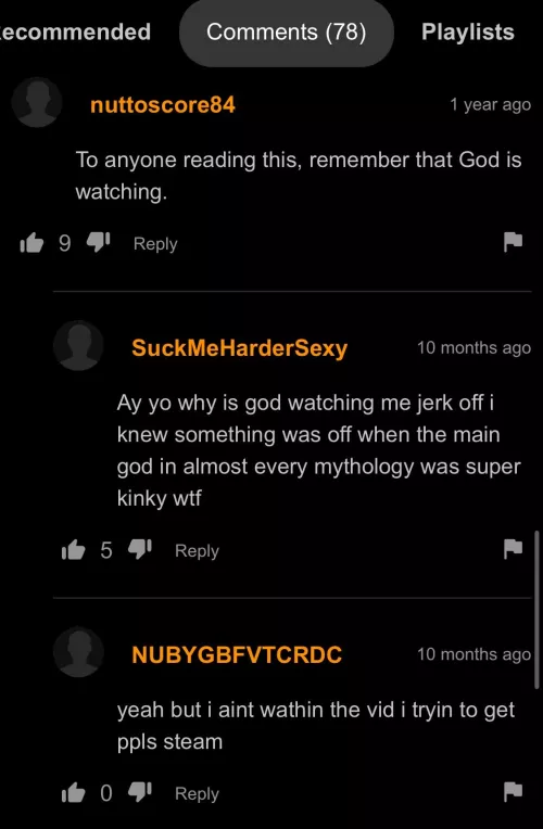 God is watching??