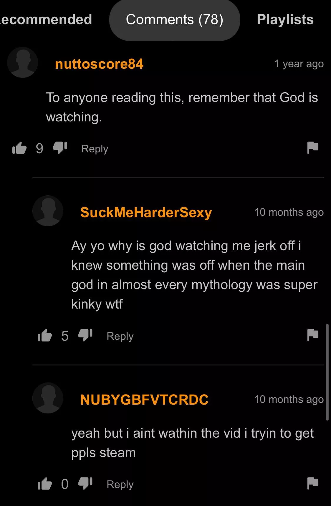 God is watching??