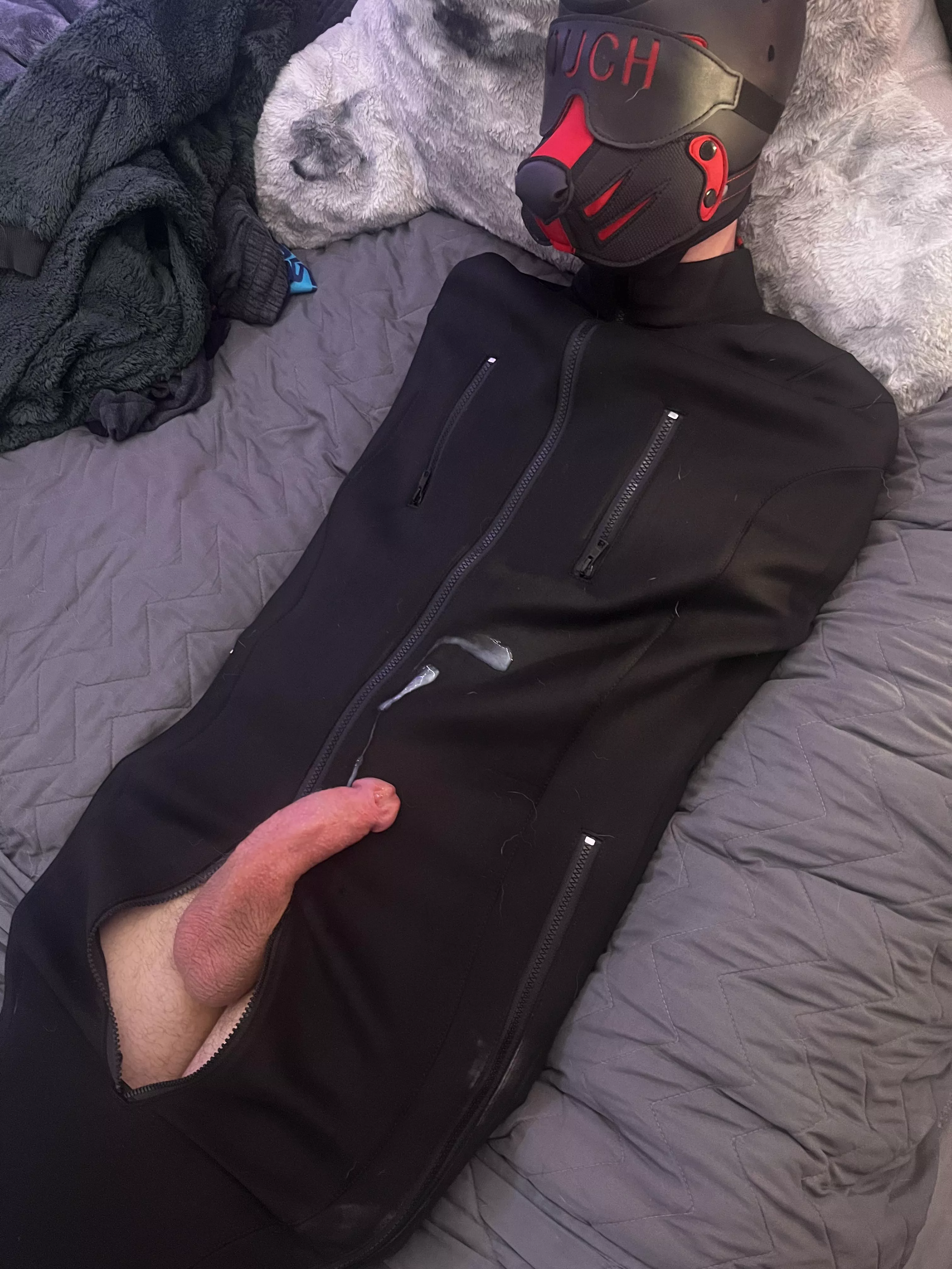 Got a cute puppy in a sleep sack… who wants to be next