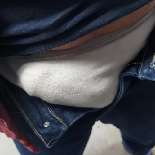 Hard cock in cotton panties fells awesome