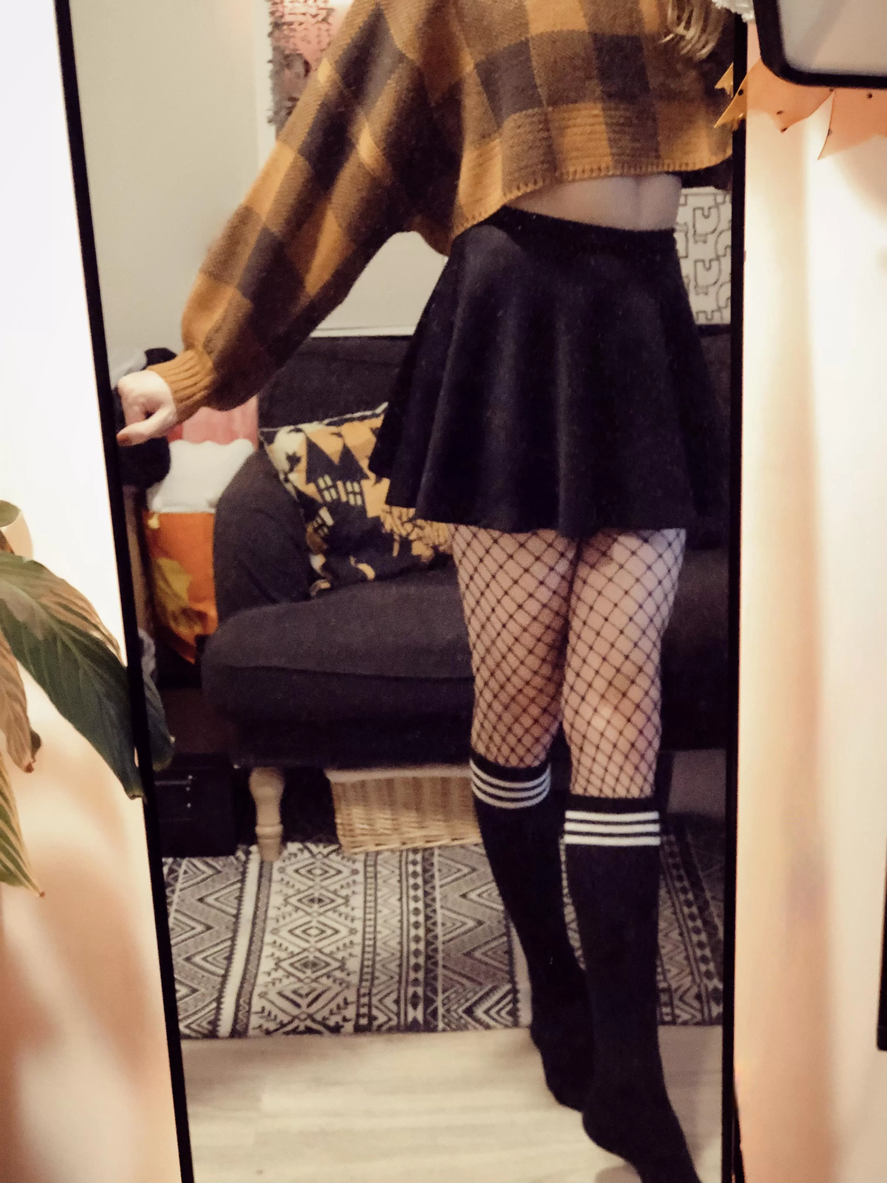 I wear fishnets because I’m a catch