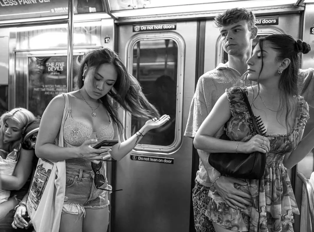 Jealous on the subway