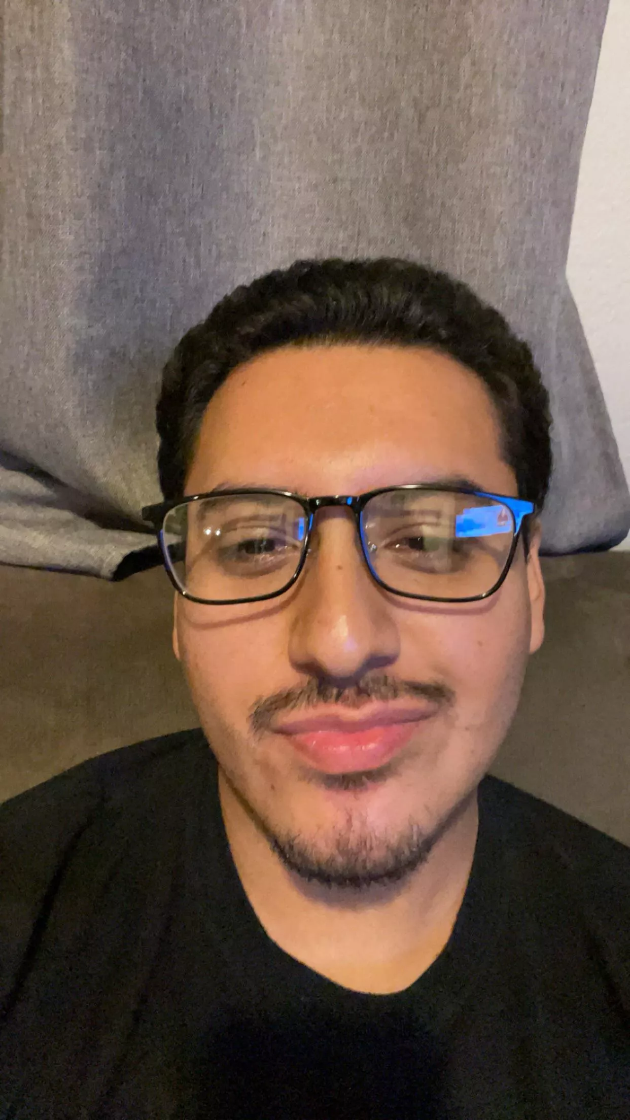 Just got glasses how do I look 🫣 be honest!