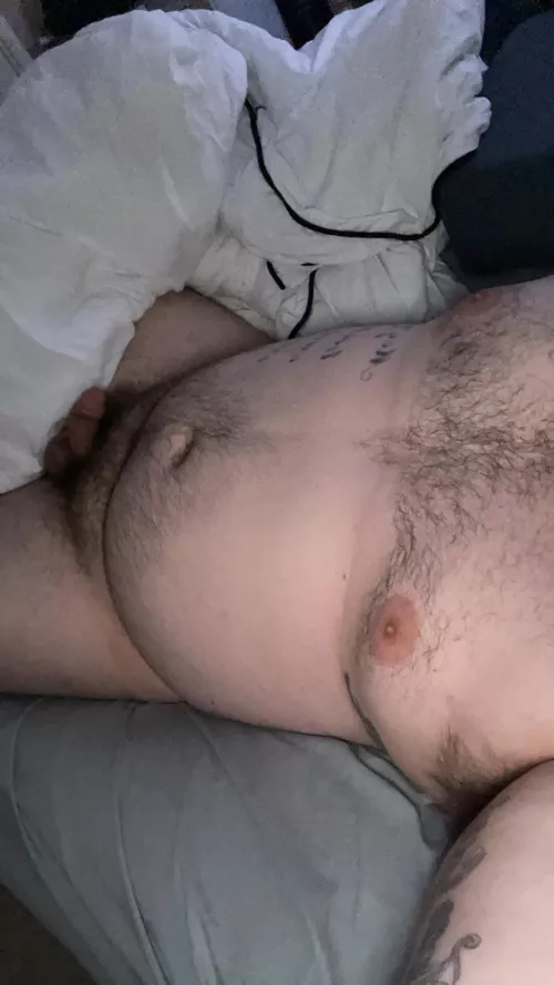 Laying in bed naked is the best