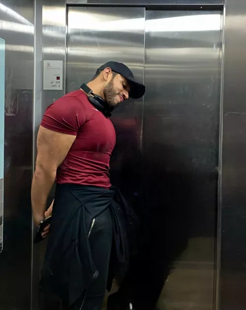 Levitating after gym