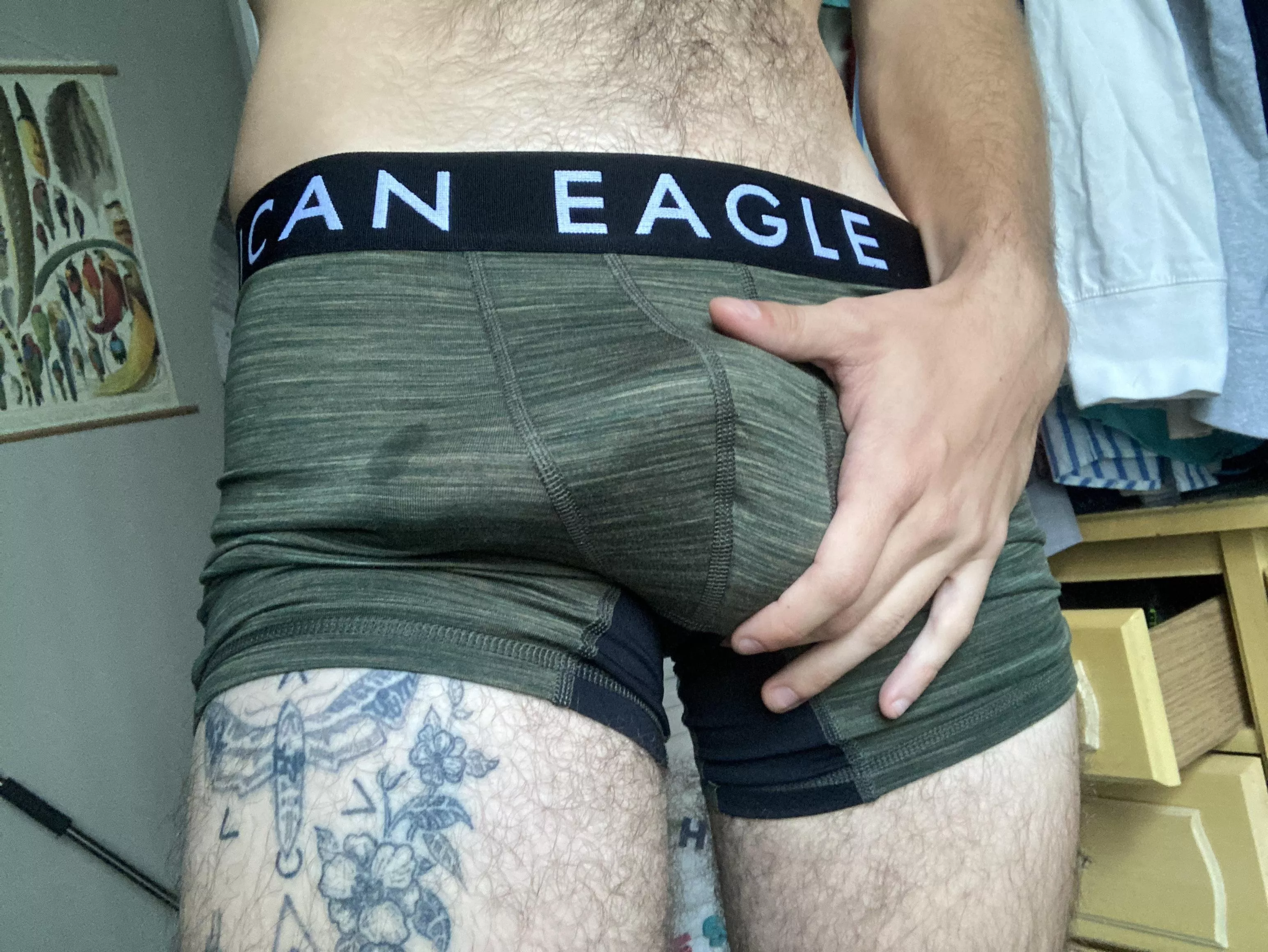 Might need to change before work…